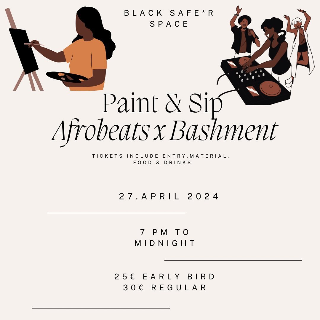 Paint & Sip Afrobeats x Bashment Edition